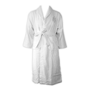 Lenuta Bathrobe Kimono Mandi Design Shepia - White (Putih)