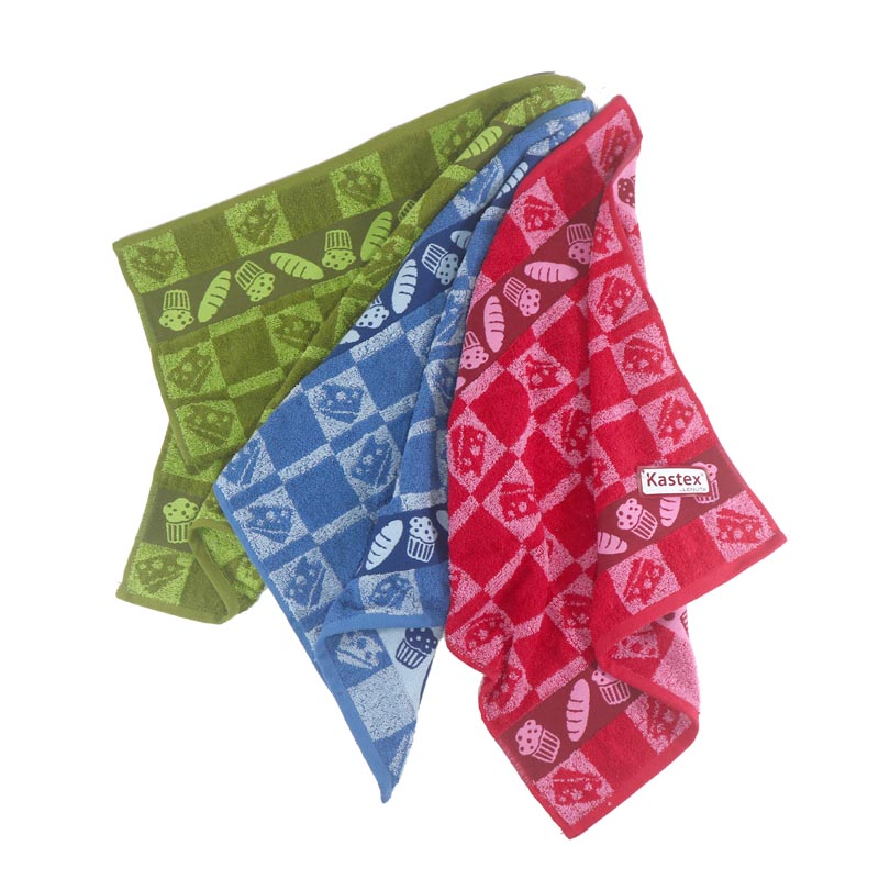 Lenuta Kitchen Towel Lap Tangan Dapur 50x50 cm - Design Bread - Gambar 2