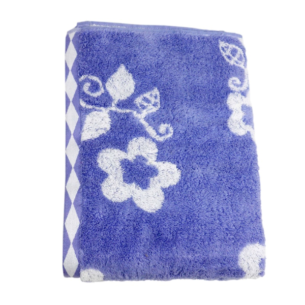 Lenuta Zero Twist Flower 68x140 Handuk Mandi Bath Towel - Gambar 4