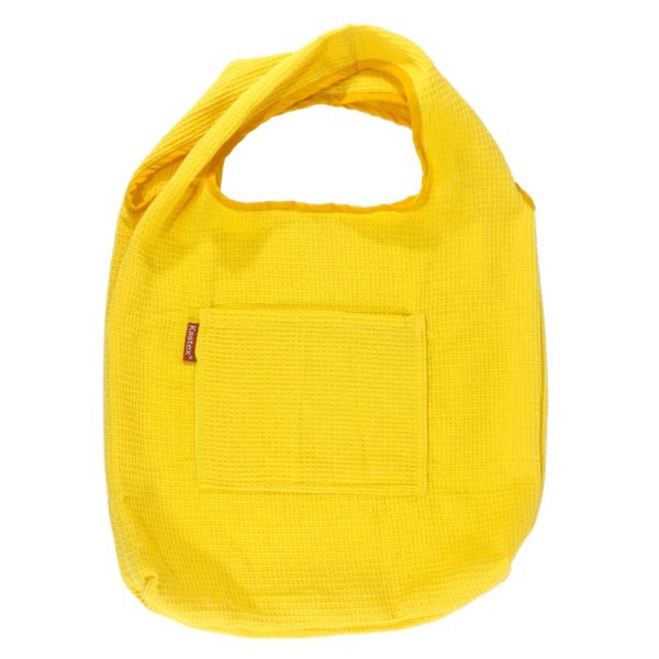 Tas Belanja Tas Pantai Lipat Waffel - Gambar 5
