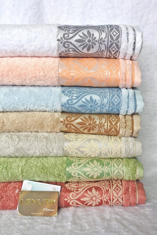 Lenuta Platinum Handuk Mandi 70x140 cm - Design Krishava